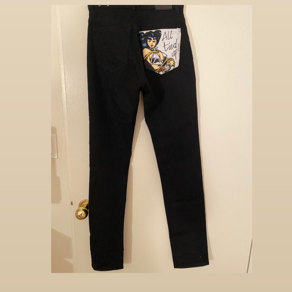 Fiorucci black cigarette pants